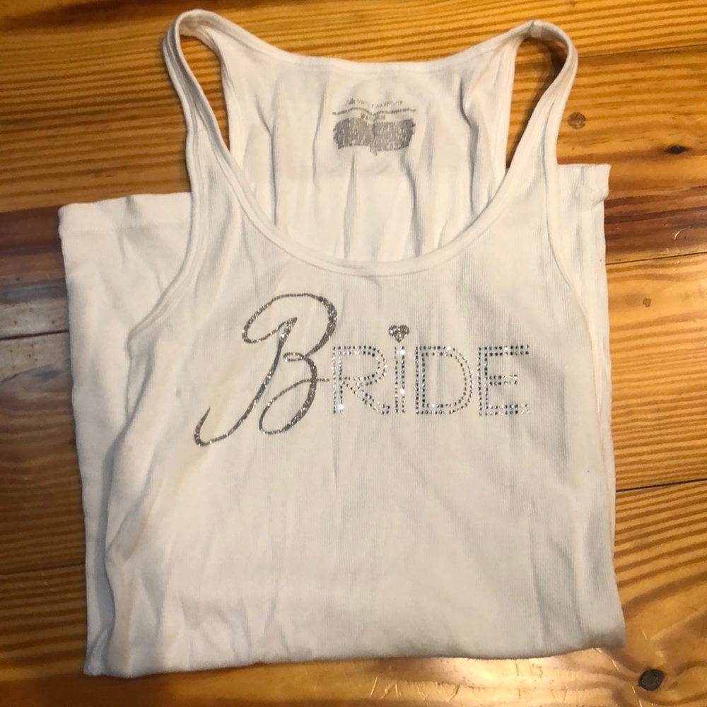 Bride tank by Victoria’s Secret